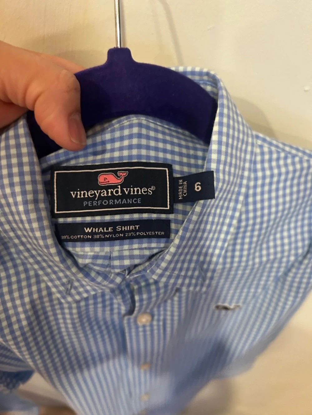 Vineyard Vines lightweight gingham